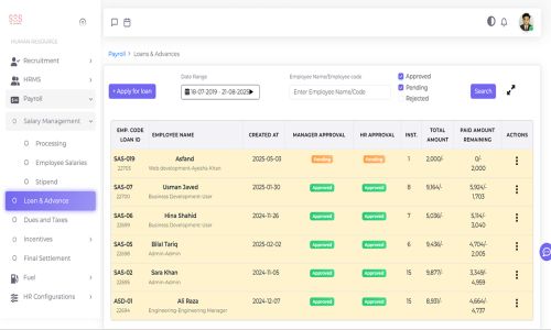 SA HR Suite Screenshot 4