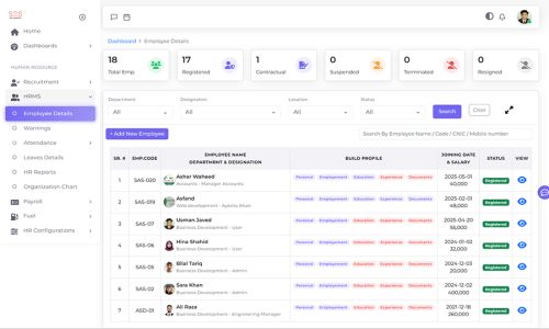 SA HR Suite Screenshot 5