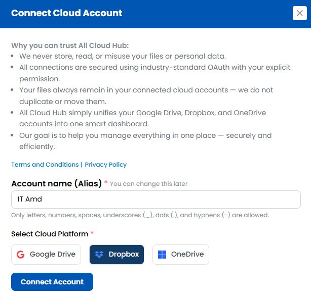 All Cloud Hub Screenshot 4