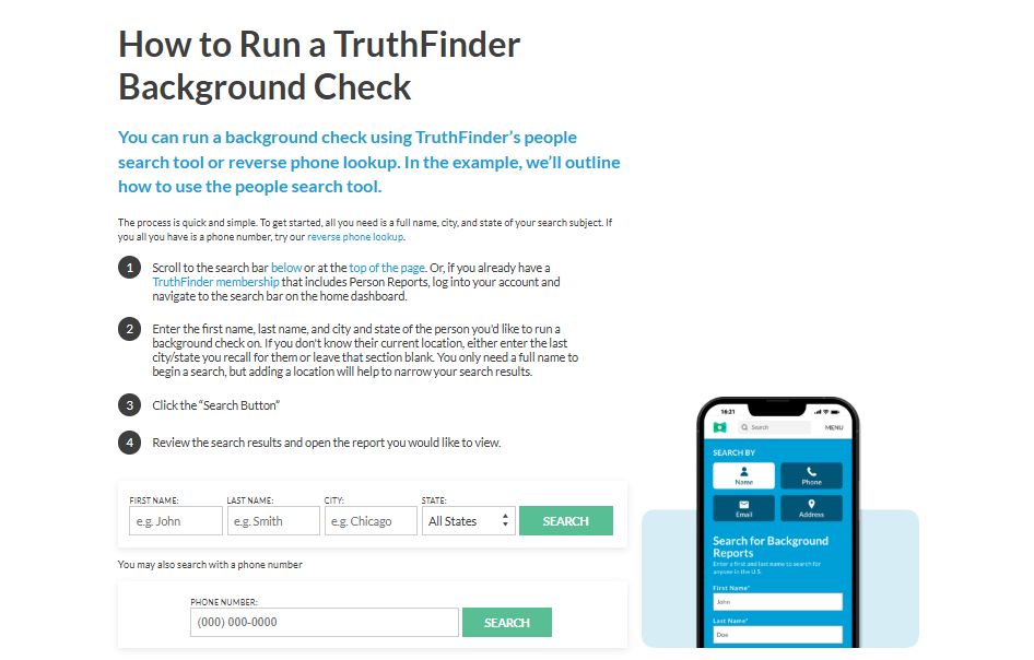 TruthFinder  Screenshot 7