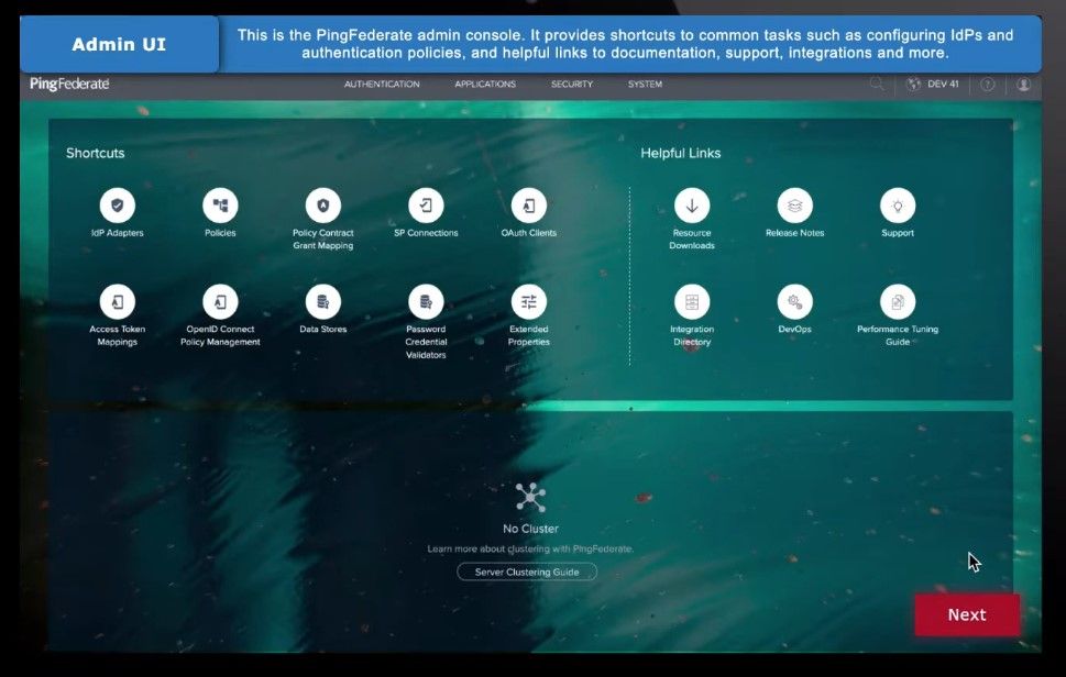 PingFederate Screenshot 3