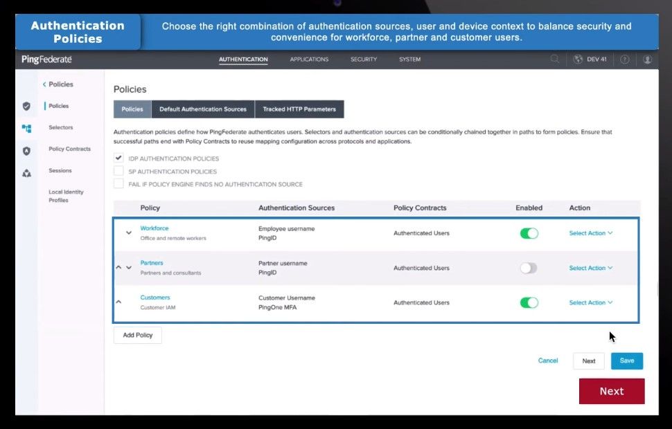 PingFederate Screenshot 7