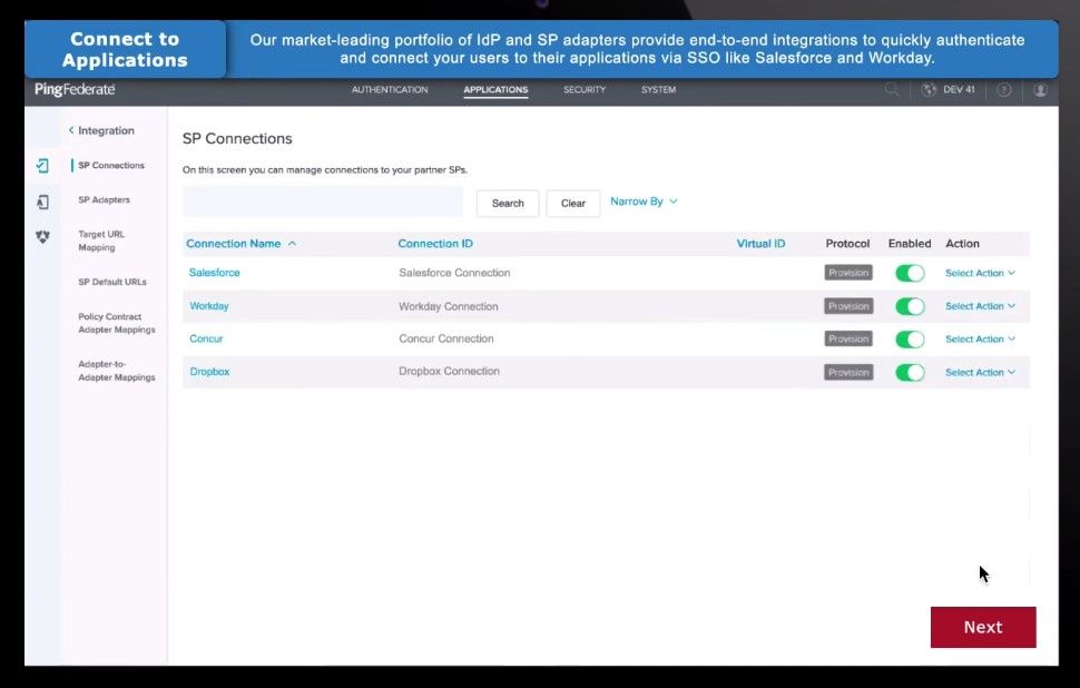 PingFederate Screenshot 9
