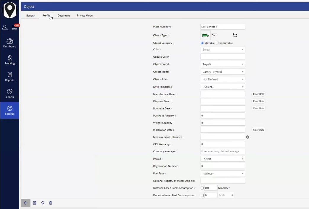 Trakzee Advanced Fleet Management Software Screenshot 8