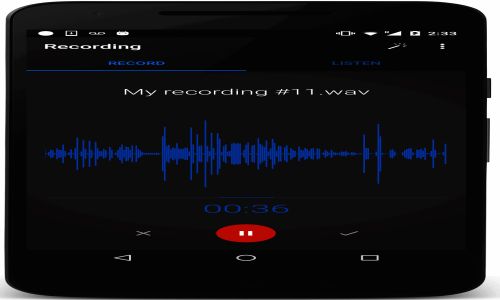 Easy Voice Recorder Screenshot 1