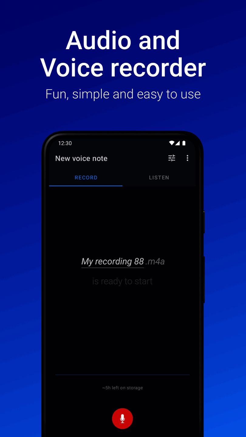 Easy Voice Recorder Screenshot 2