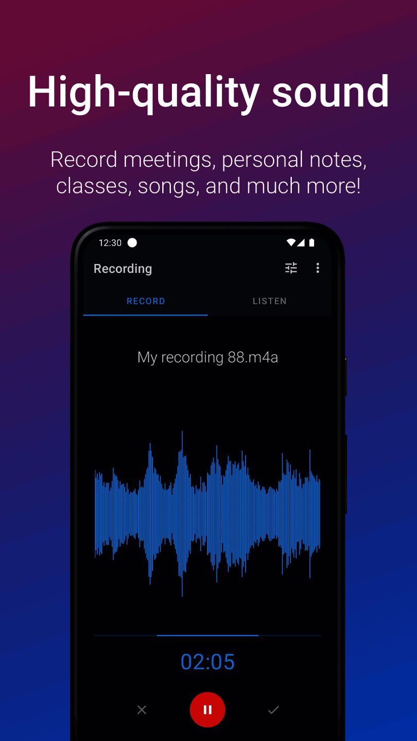 Easy Voice Recorder Screenshot 4