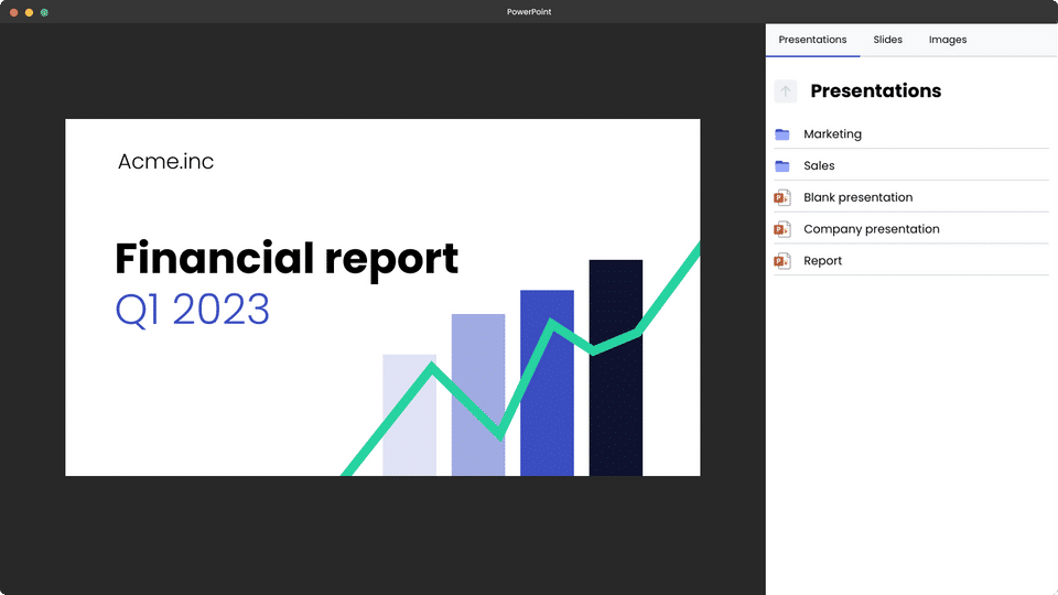 Templatelink Screenshot 1