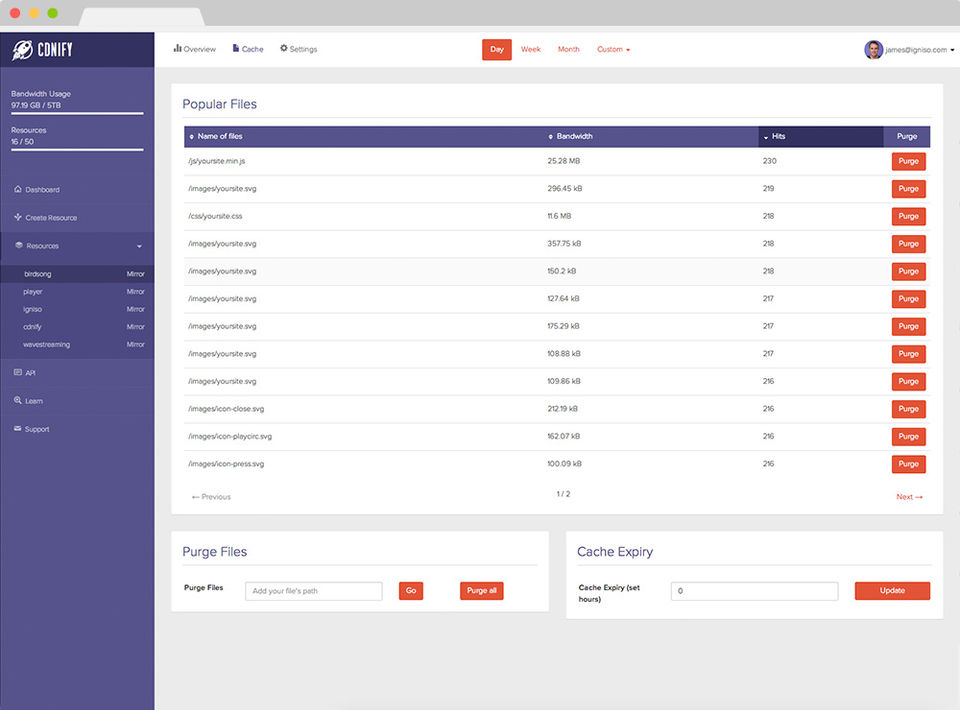 CDNify Screenshot 2