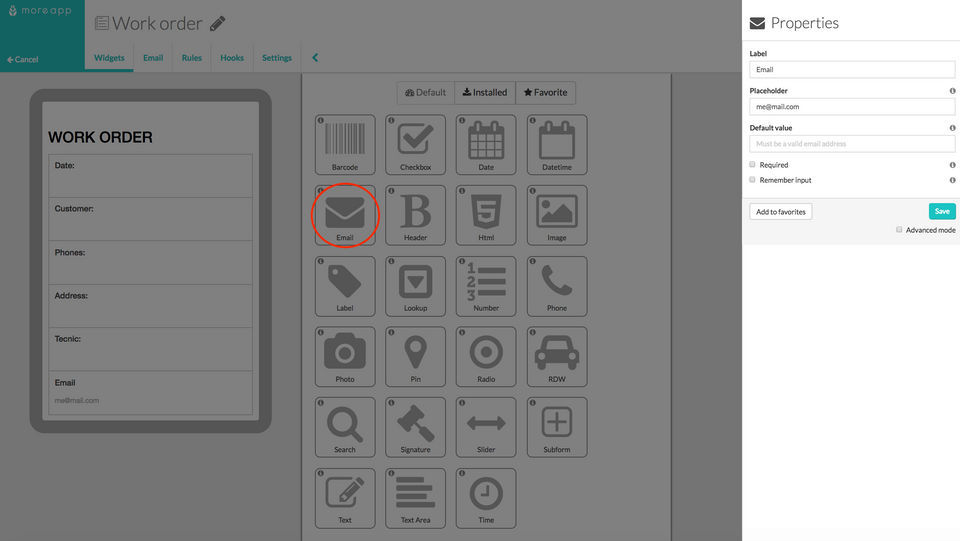 MoreApp Forms Screenshot 3