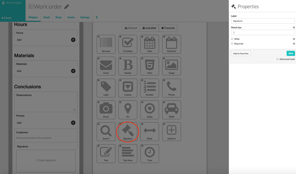 MoreApp Forms Screenshot 6