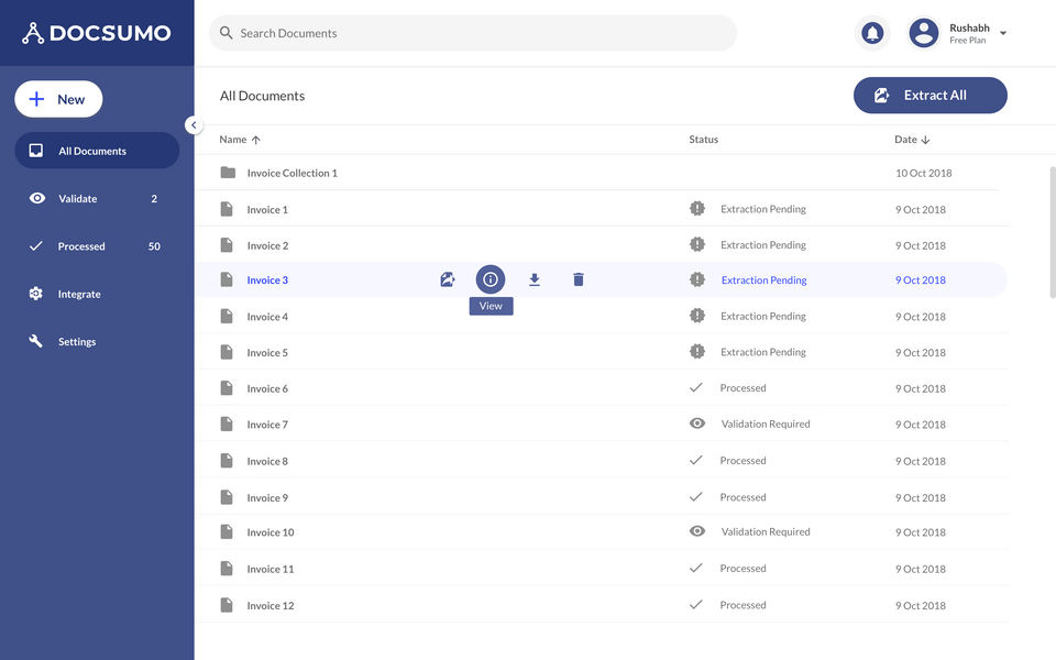 Docsumo Screenshot 2
