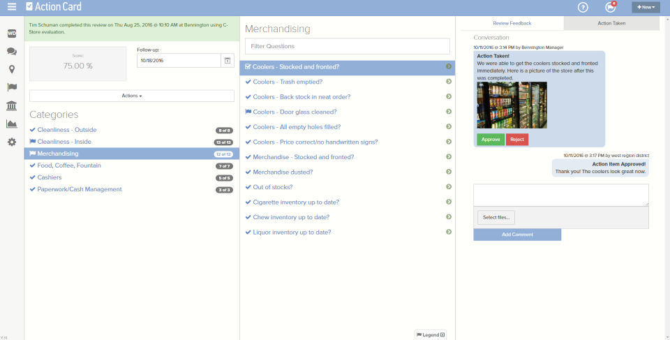 Action Card Screenshot 1