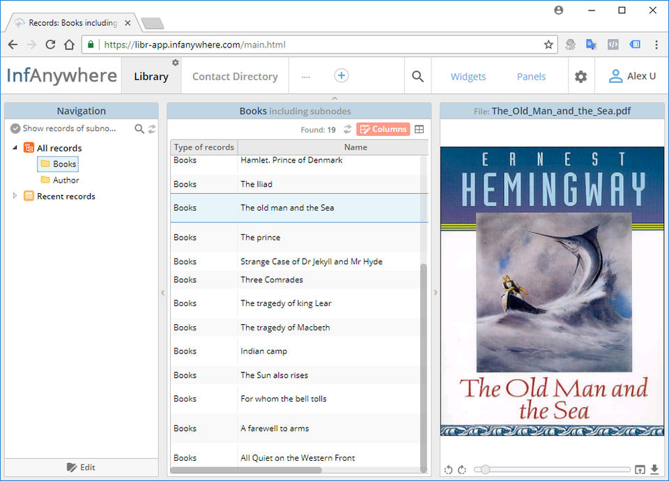 InfAnywhere Screenshot 1