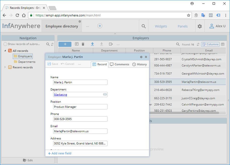 InfAnywhere Screenshot 2