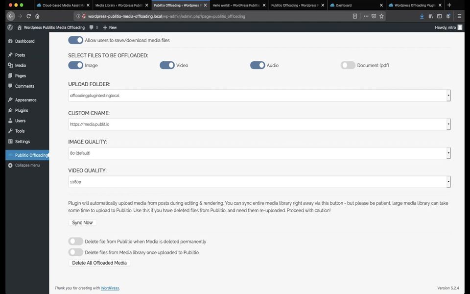 Publitio Screenshot 1