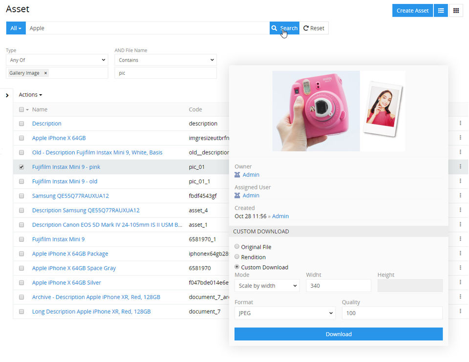 AtroDAM Screenshot 3