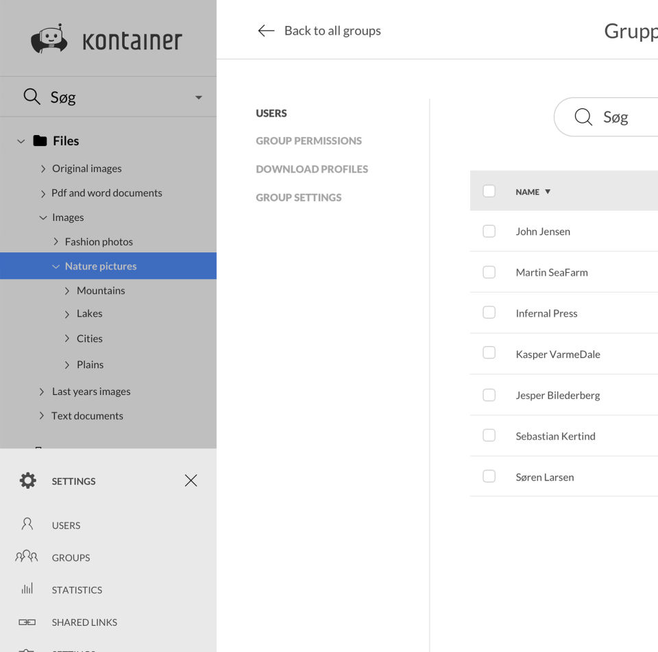 Kontainer Screenshot 2