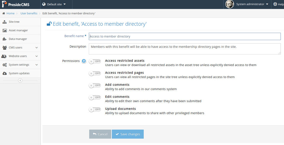 Preside Screenshot 1
