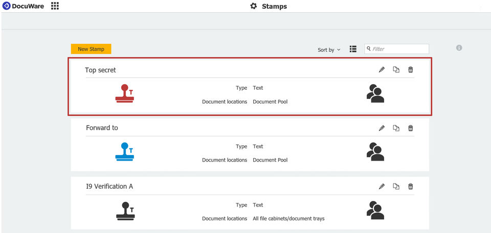 DocuWare Screenshot 3