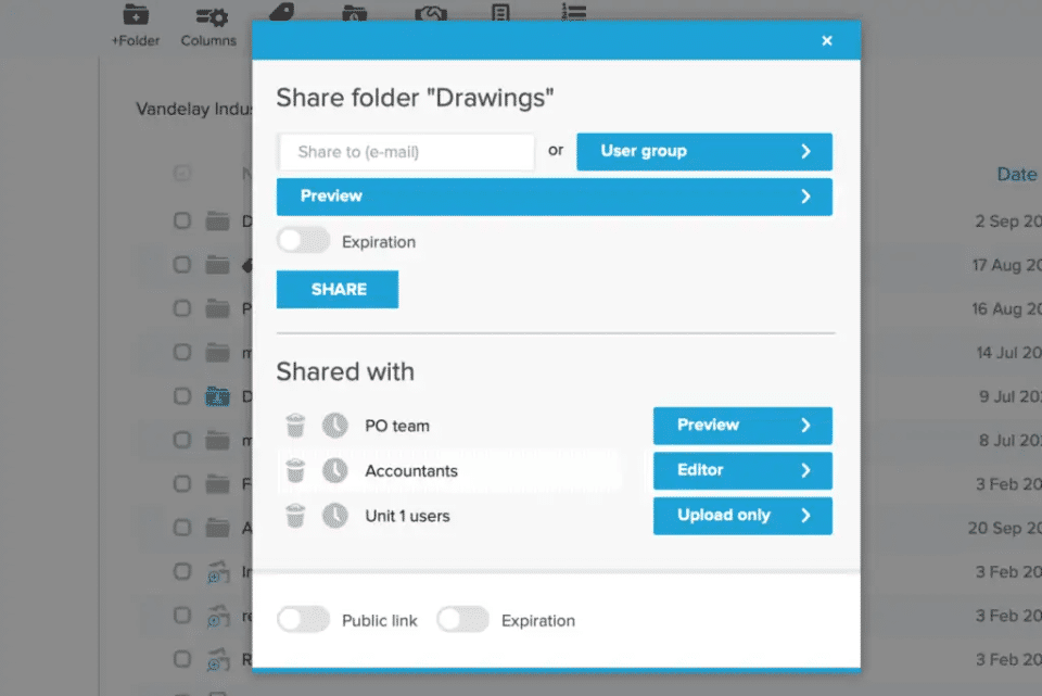 Folderit Screenshot 1
