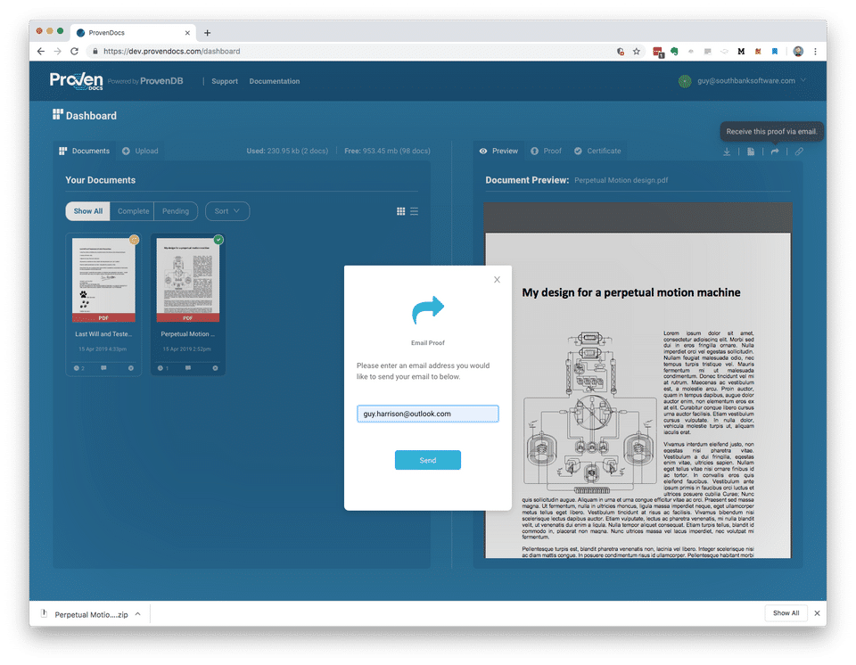 ProvenDocs Screenshot 7