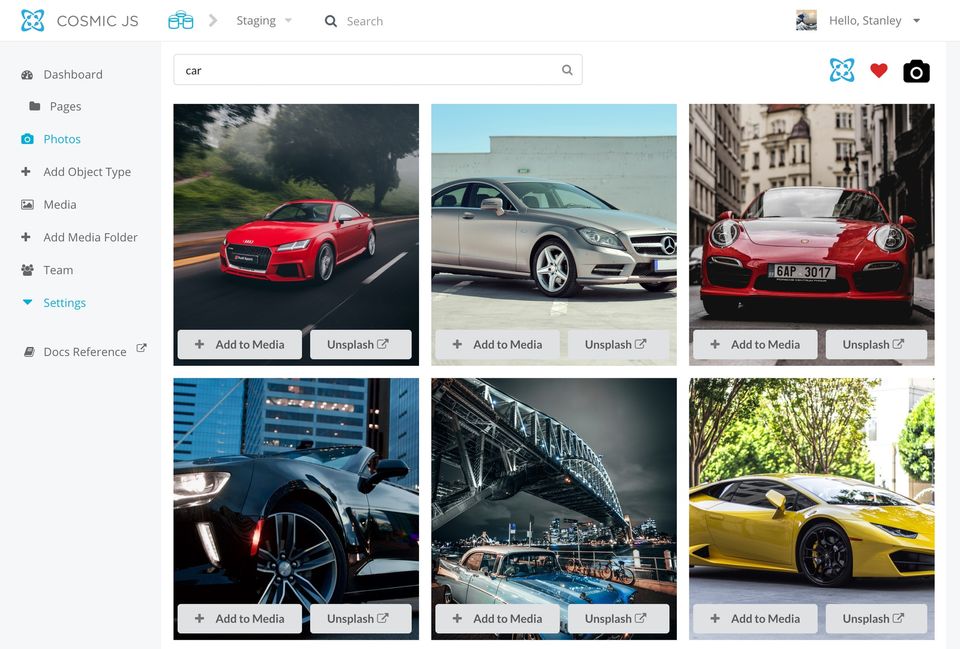 Cosmic JS Screenshot 5