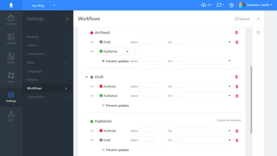 Squidex Screenshot 5