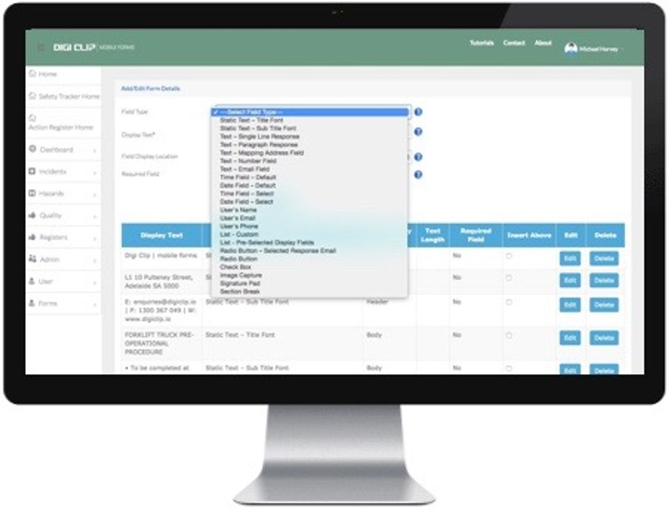 Digi Clip Mobile Forms Screenshot 5