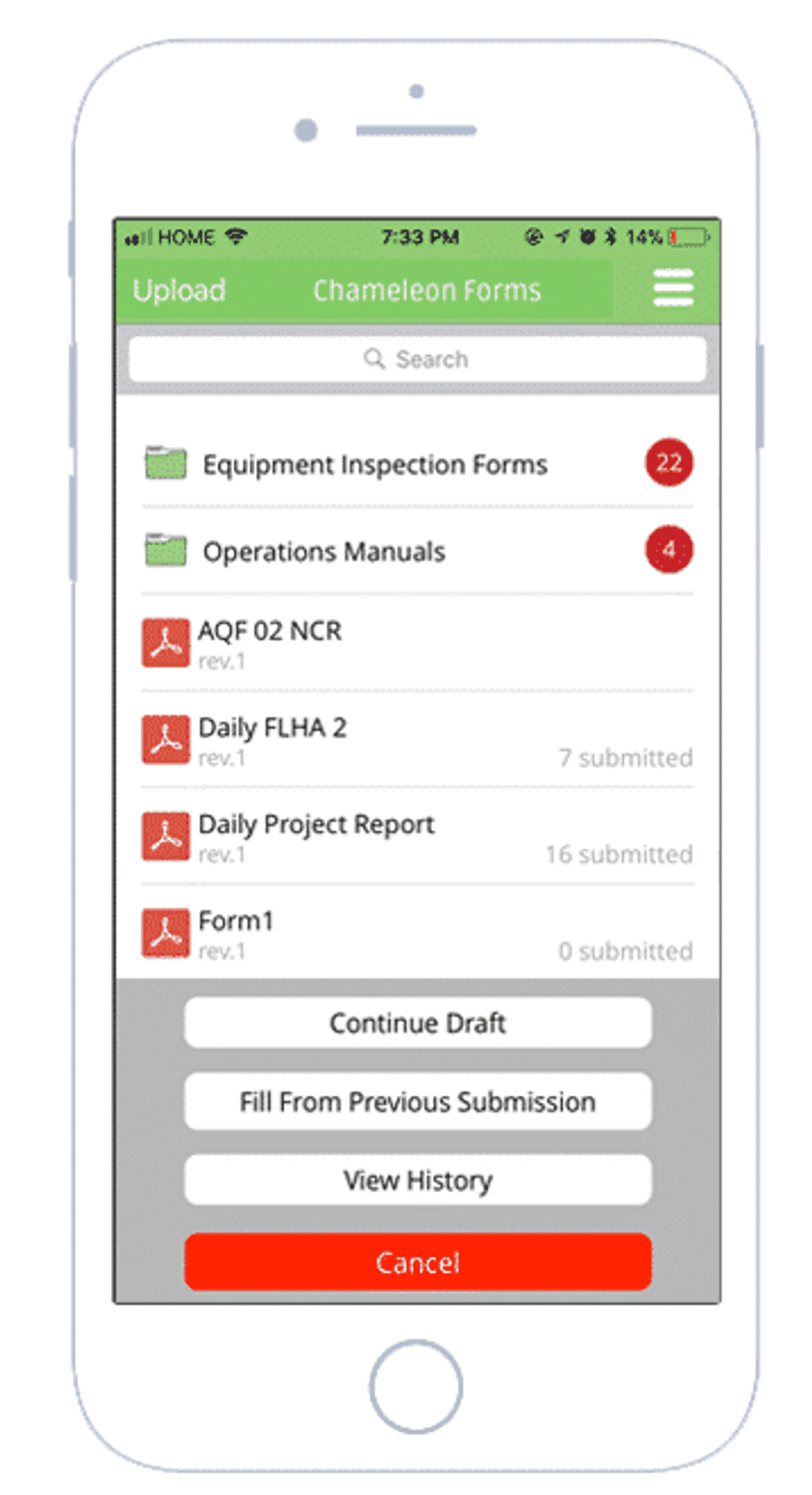 Chameleon Forms Screenshot 3
