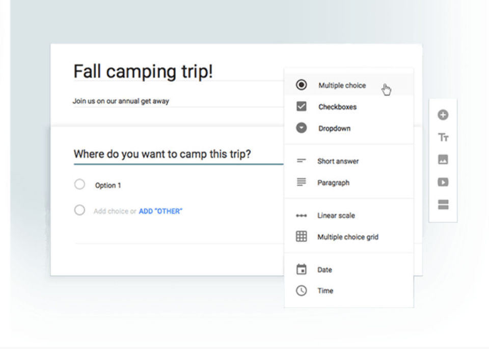 Google Forms Screenshot 1