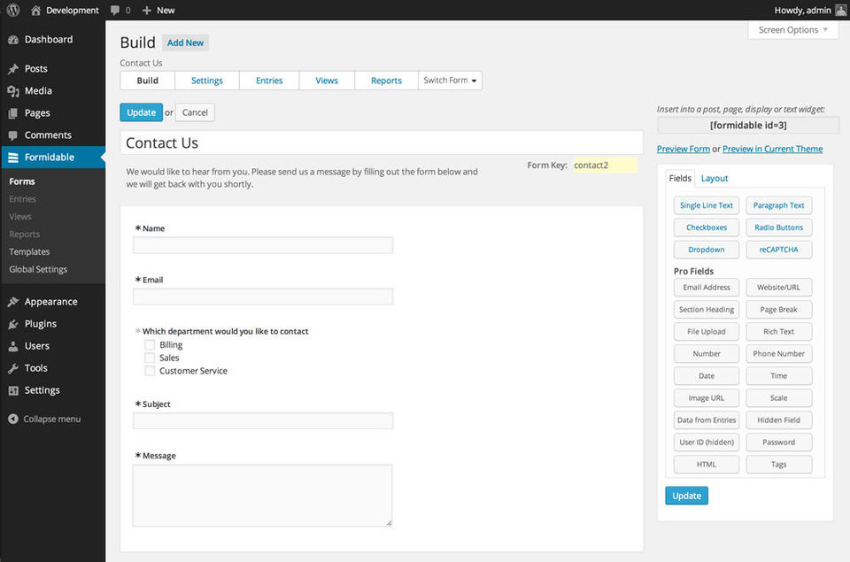 Formidable Forms Screenshot 1