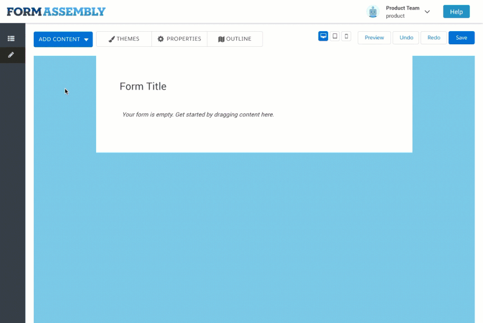 FormAssembly Screenshot 2