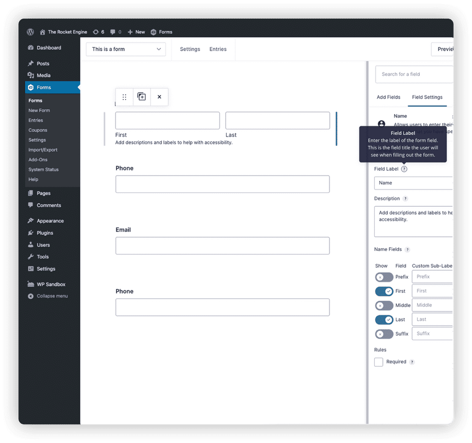 Gravity Forms Screenshot 3