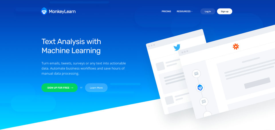 MonkeyLearn Screenshot 1