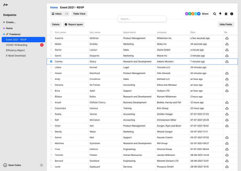 Getform Screenshot 2