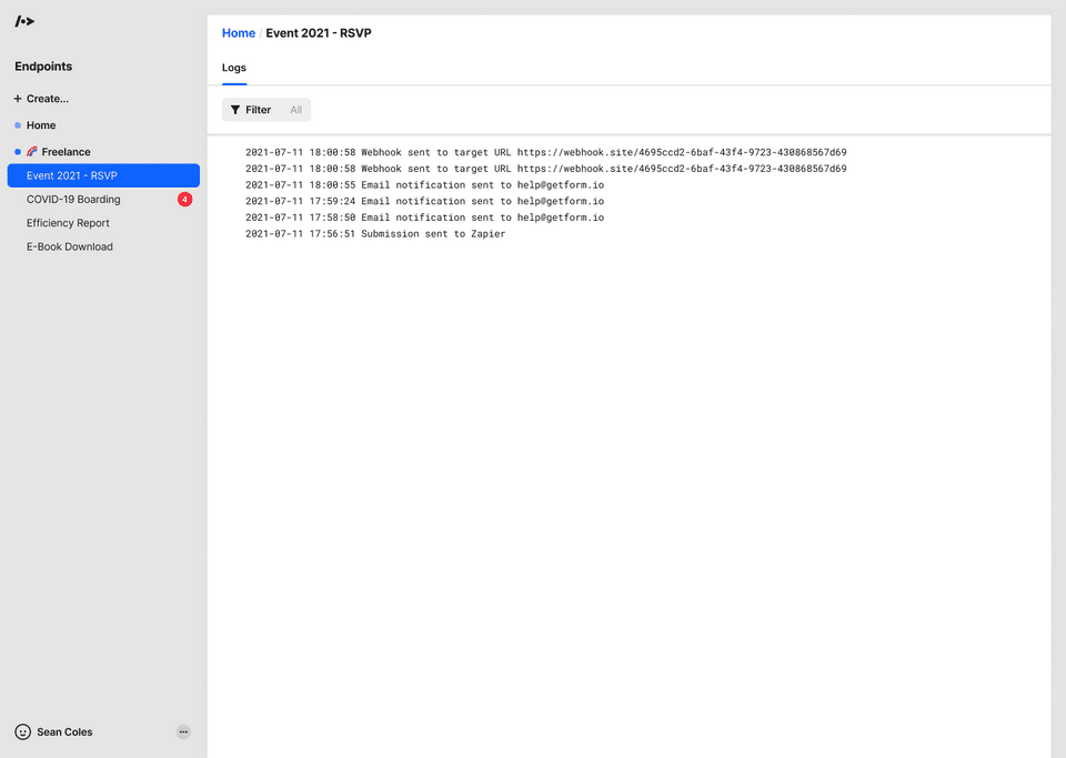 Getform Screenshot 4