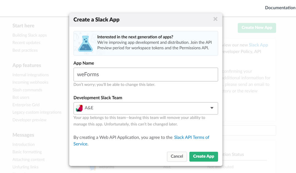 weForms Screenshot 2