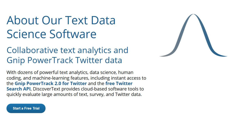 DiscoverText Screenshot 1