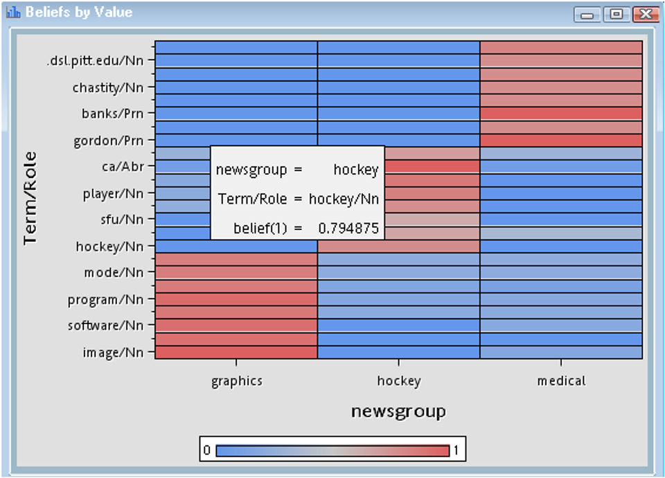 SAS Text Miner Screenshot 8
