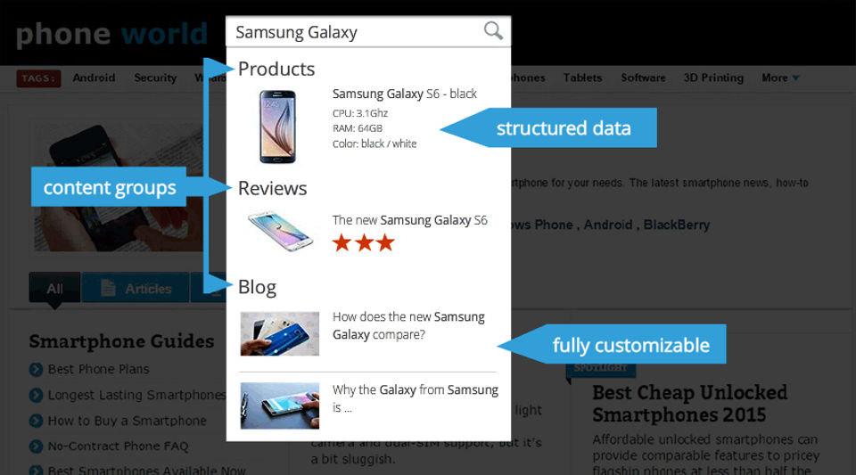 Site Search 360 Screenshot 1