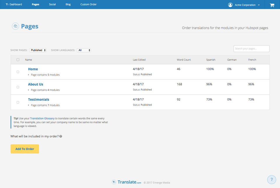 Translate.com Screenshot 4