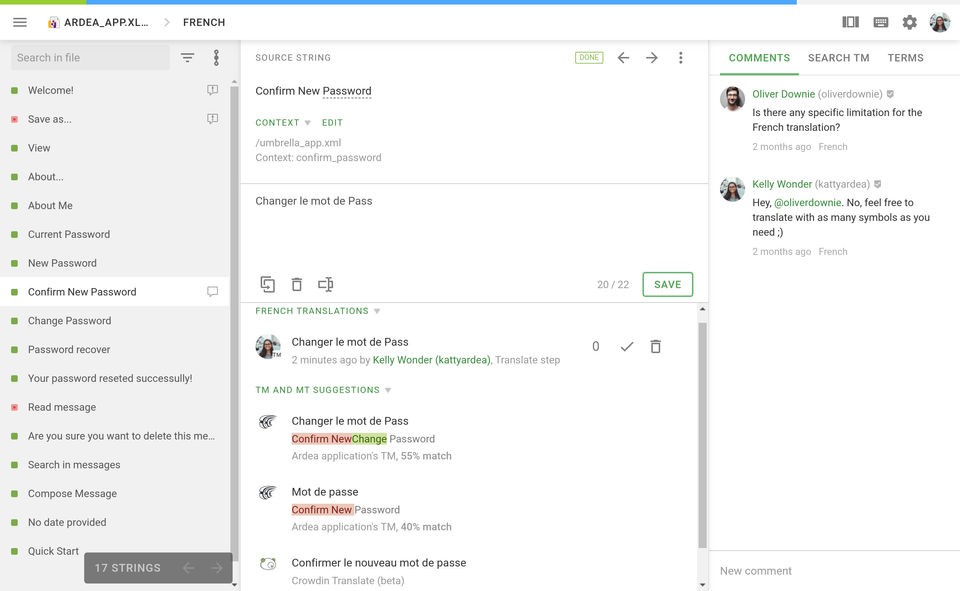 Crowdin Screenshot 1