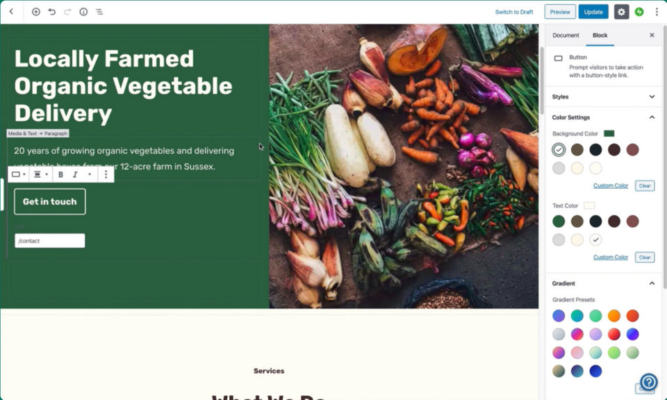 WordPress Screenshot 2