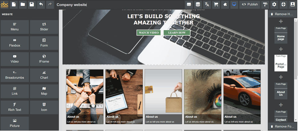 AbcSubmit Screenshot 1