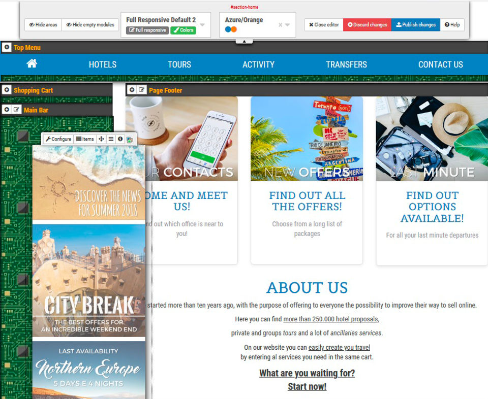 Adalte Travel Platform Screenshot 1