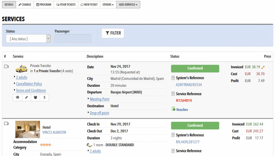Adalte Travel Platform Screenshot 5