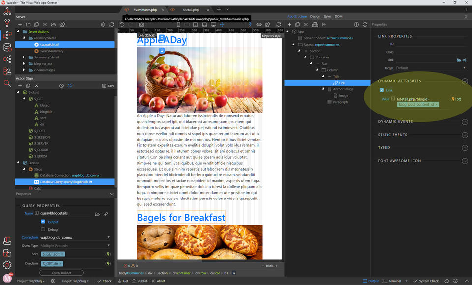 Wappler Screenshot 1