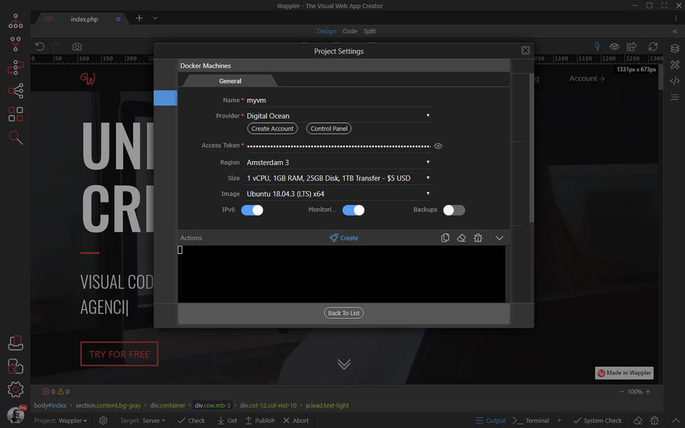 Wappler Screenshot 4