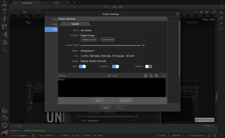 Wappler Screenshot 5